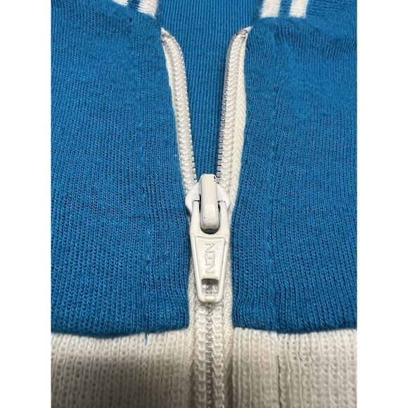 Vintage McGregor Mens Track Jacket Large Full Zip Tennis Varsity 80s Activewear - Picture 5 of 8